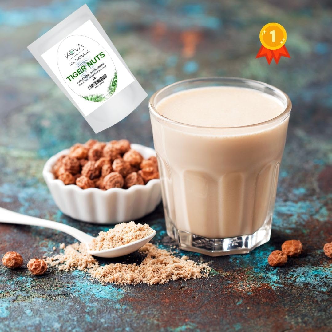 Kovafood tiger nuts nut-free snack suitable for allergies.