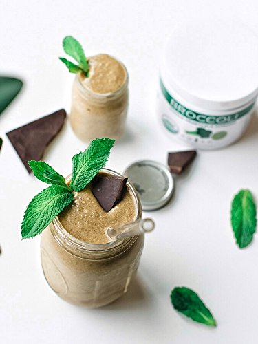 KOYAH broccoli powder's vibrant green texture boosts dishes.