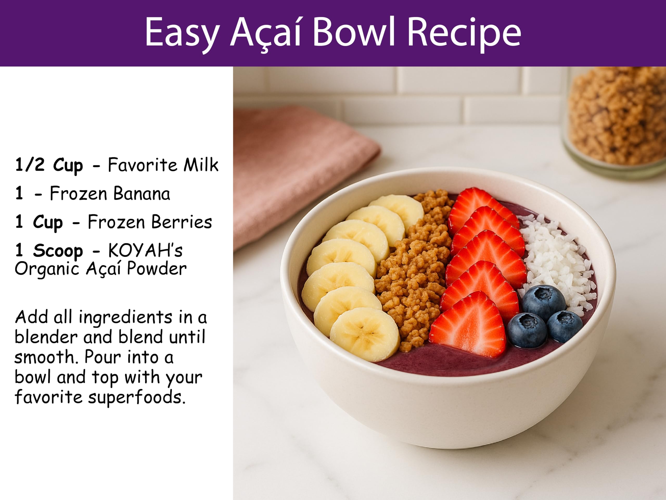 Koyah Freeze-drying process image illustrates nutrient preservation
