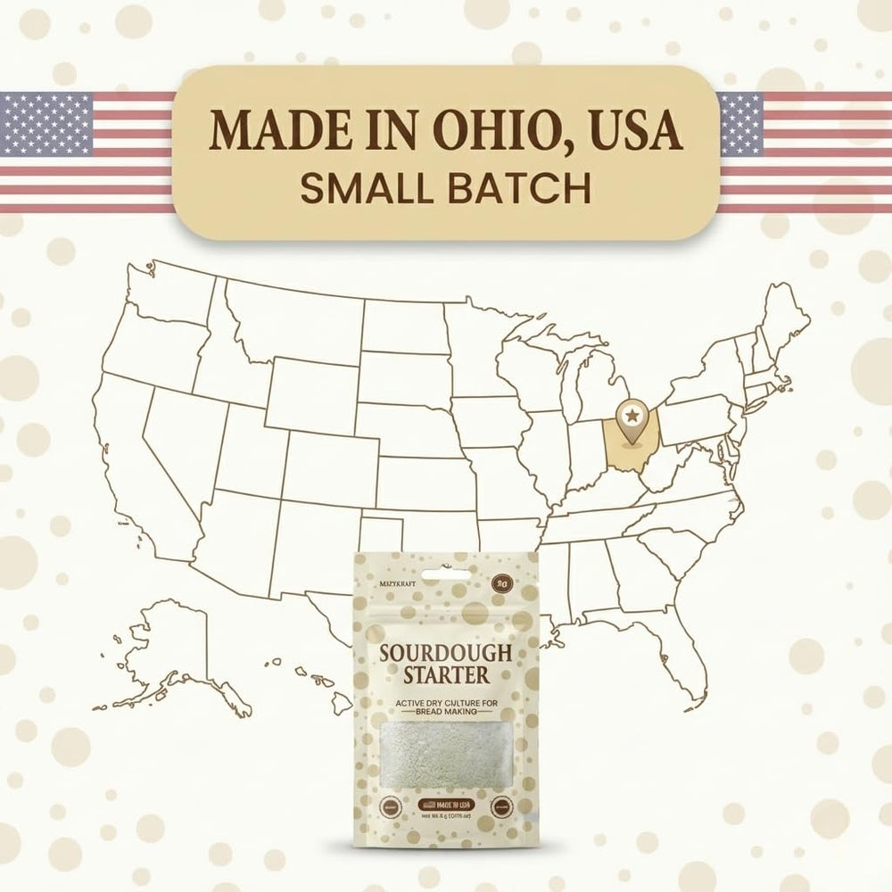 Kozy Kraft viability-tested pouch ensuring reliable fermentation.
