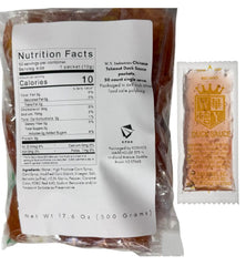 KPAK food-safe polybag packaging keeps duck sauce packets clean