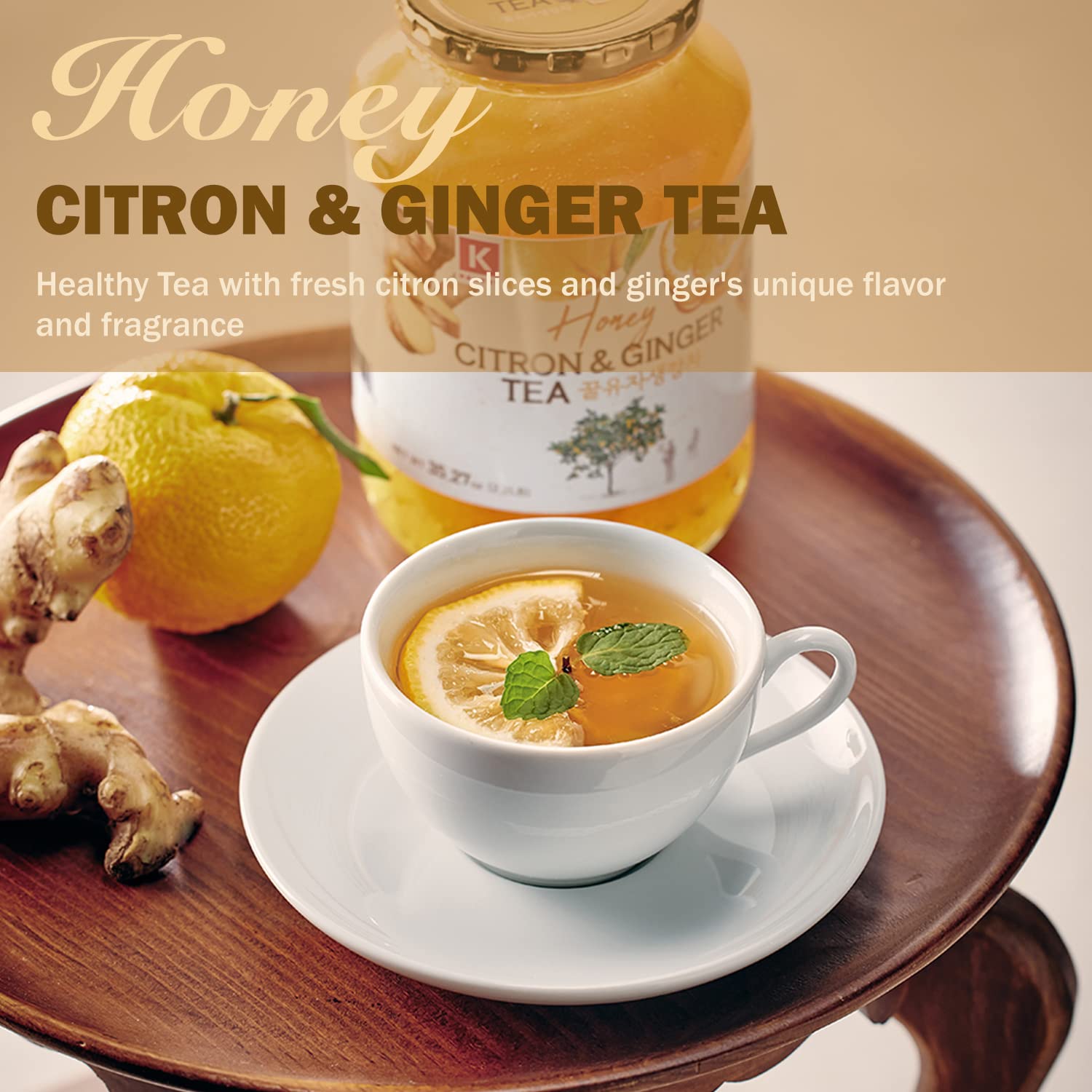 KPANTRY Korean Yuja Tea gift set, ideal for gifting during holidays.