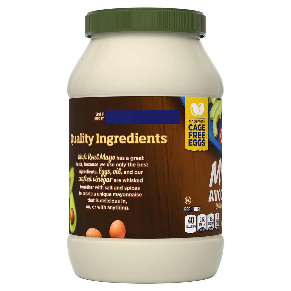 Kraft Avocado Oil Mayo served-in-bowl – ready-to-use creaminess for salads