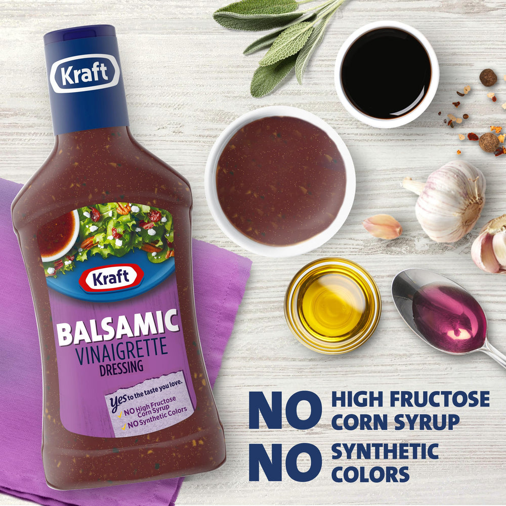 Kraft Balsamic Vinaigrette used as a marinade for chicken
