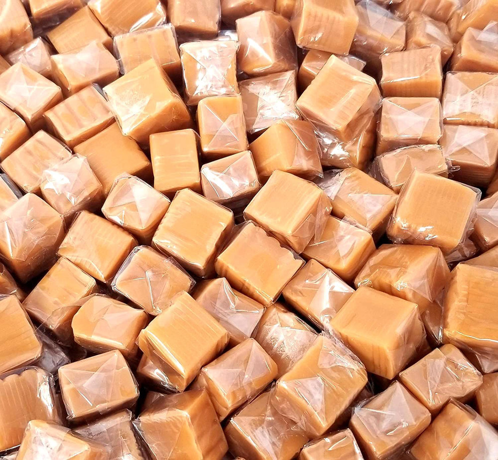 Kraft Caramels dessert ideas for brownies, popcorn, and sundaes.