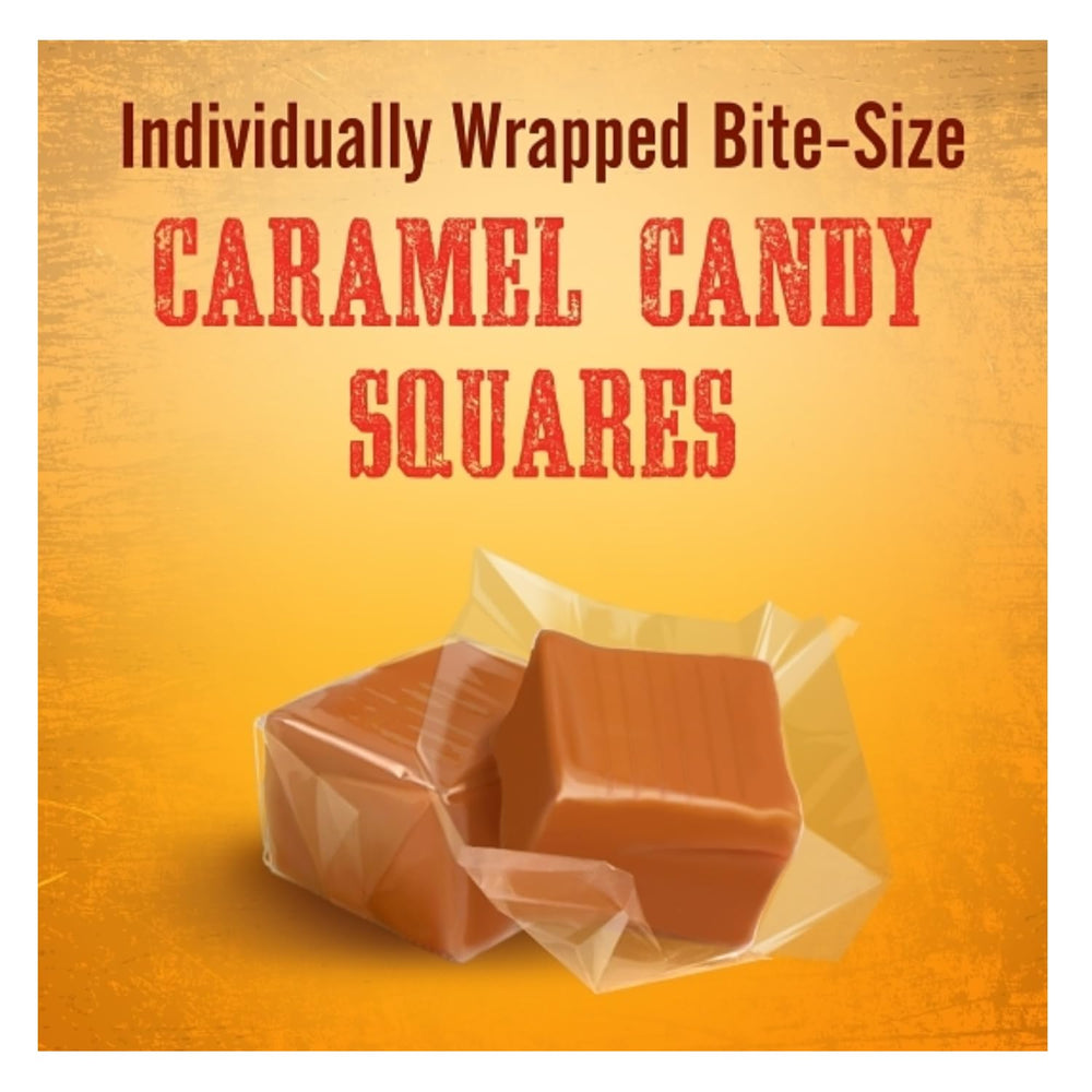 Velvety texture of Kraft Caramels melts in your mouth.