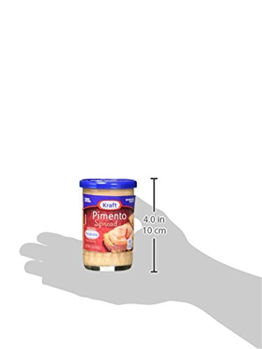 Kraft Cheese Spread Pimento packaging emphasizing freshness and brand