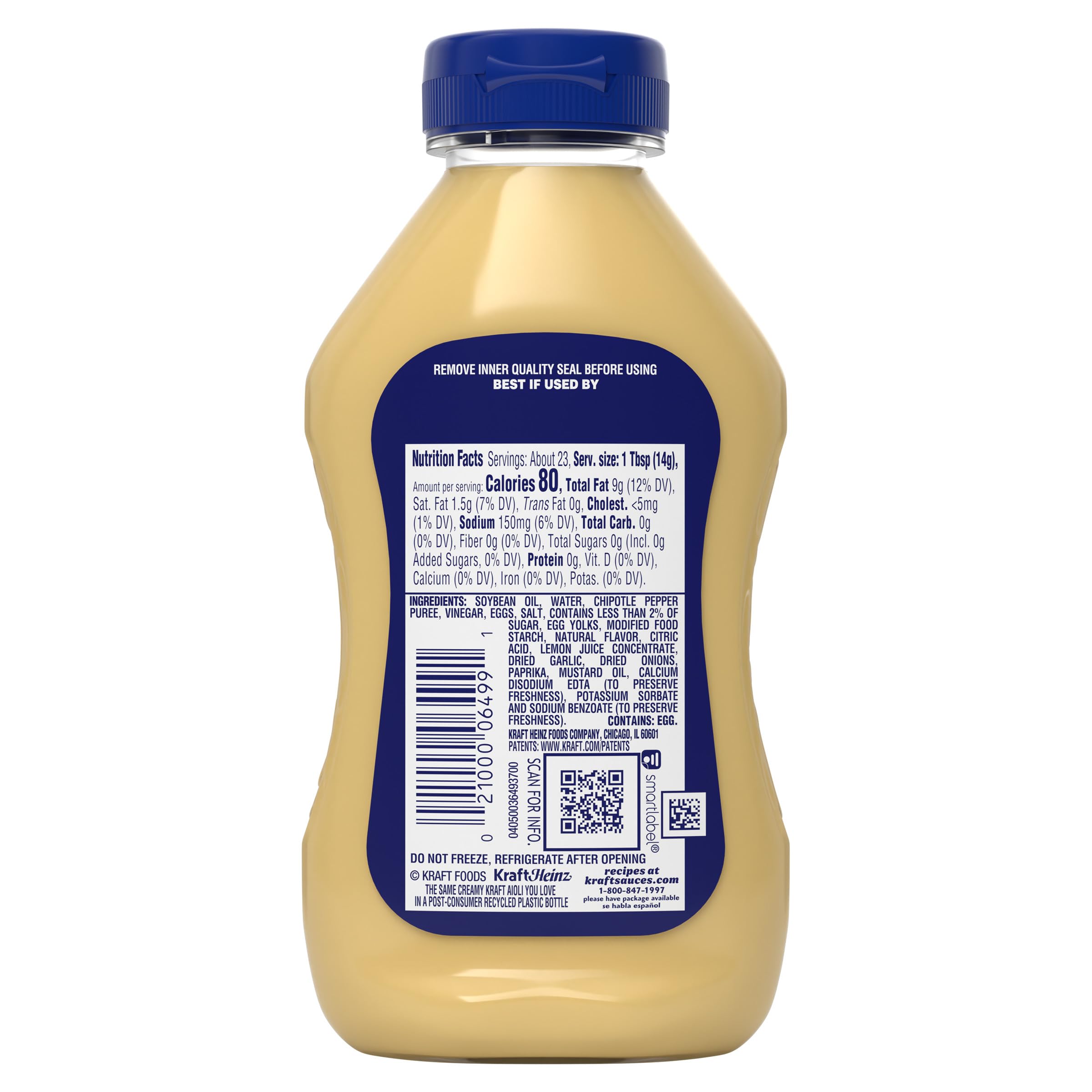 Kraft Chipotle Aioli meal pairing complements burgers and sandwiches with bold flavor
