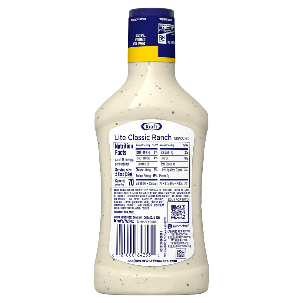 Kraft Classic Ranch Lite topping for baked potato
