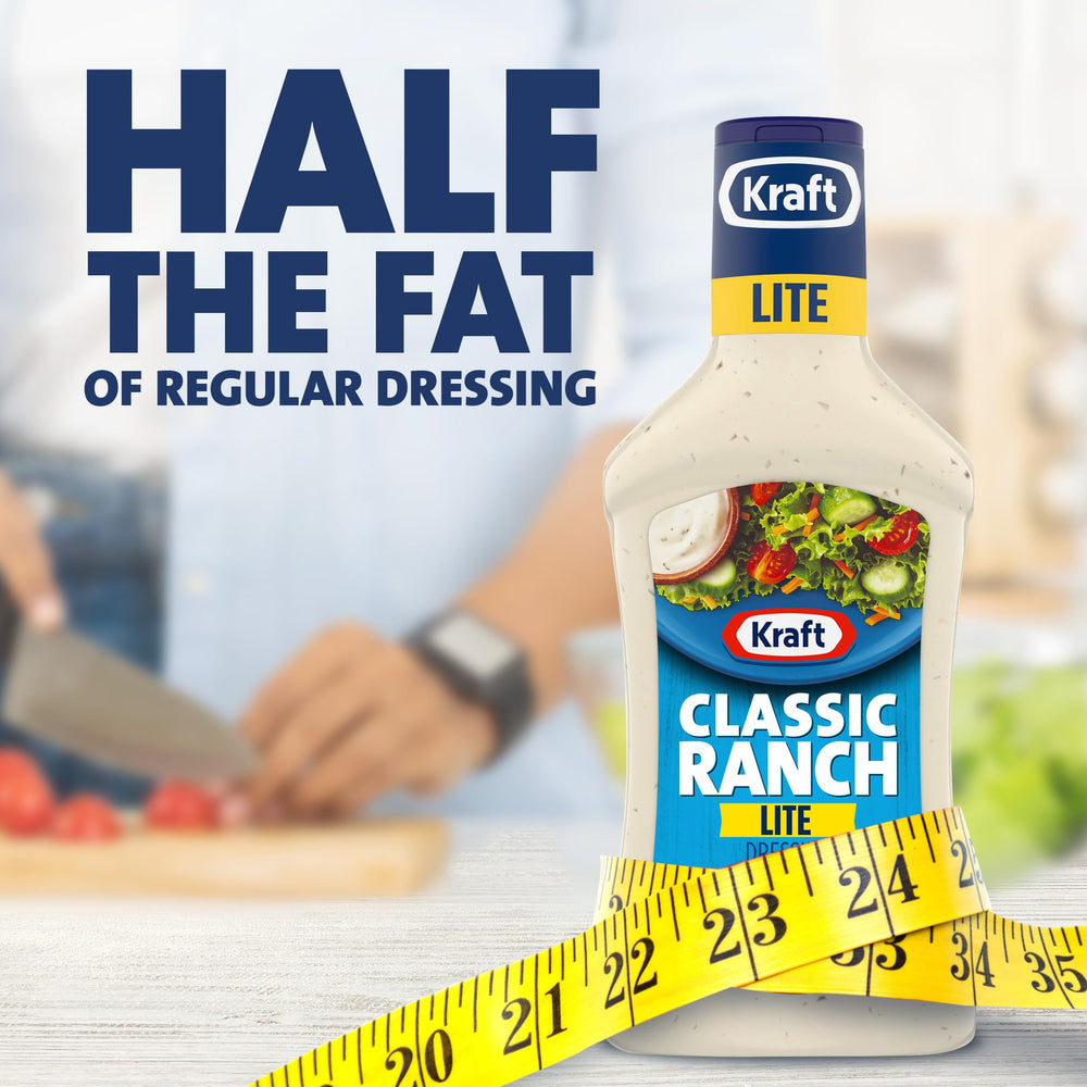 Kraft Classic Ranch Lite stirred into ranch pasta salad