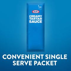 Kraft Creamy Tartar Sauce Packet on-the-go use for meals