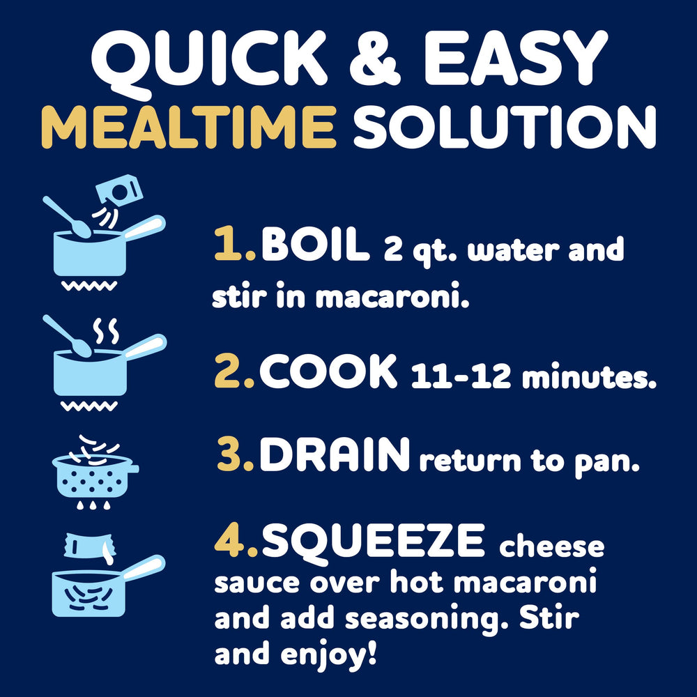 Kraft Deluxe garlic and herbs seasoning adds aromatic note to macaroni