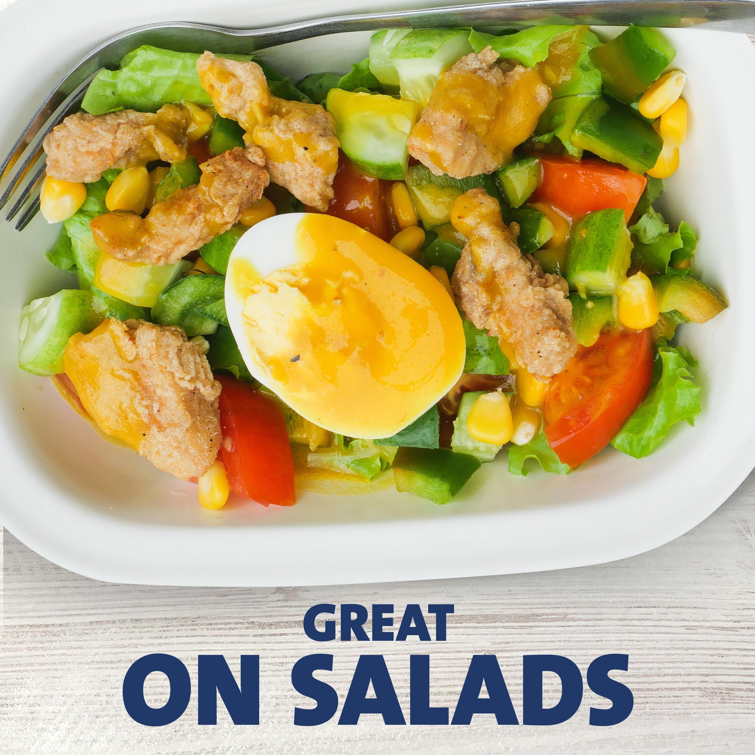Kraft Honey Mustard Dressing on plate with veggies, perfect dip