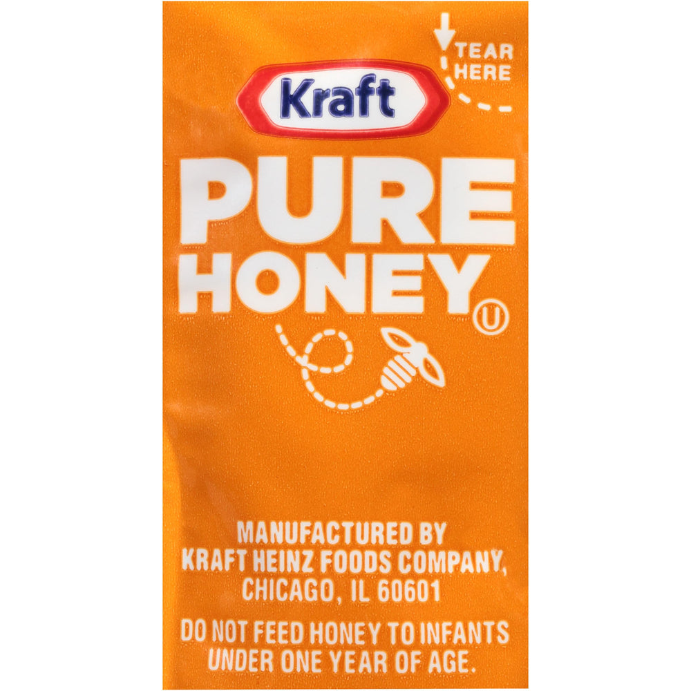 Kraft Honey packaging in a commercial kitchen setting