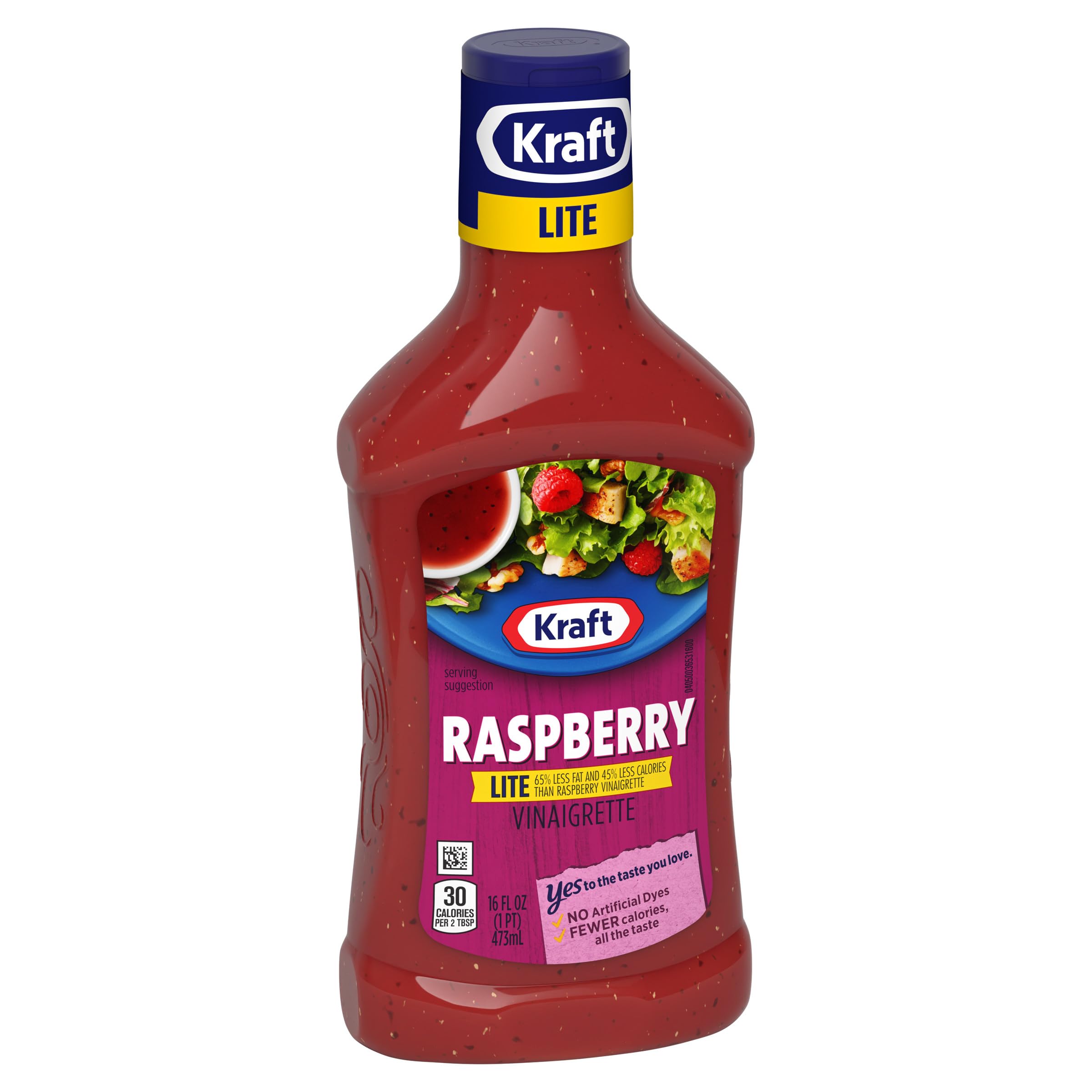 Kraft Lite Raspberry Vinaigrette for dipping vegetables