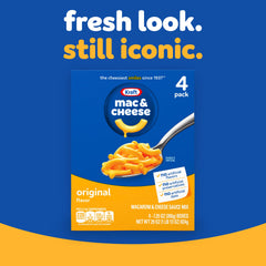 Kraft Mac and Cheese cooking instructions on the box simplify prep