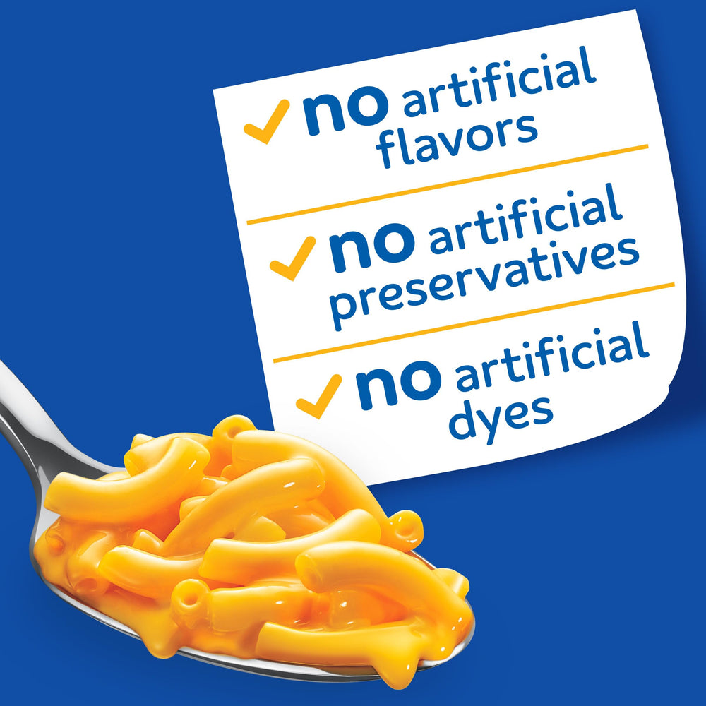 Kraft Mac and Cheese shelf-stable dinner side for on-hand meals