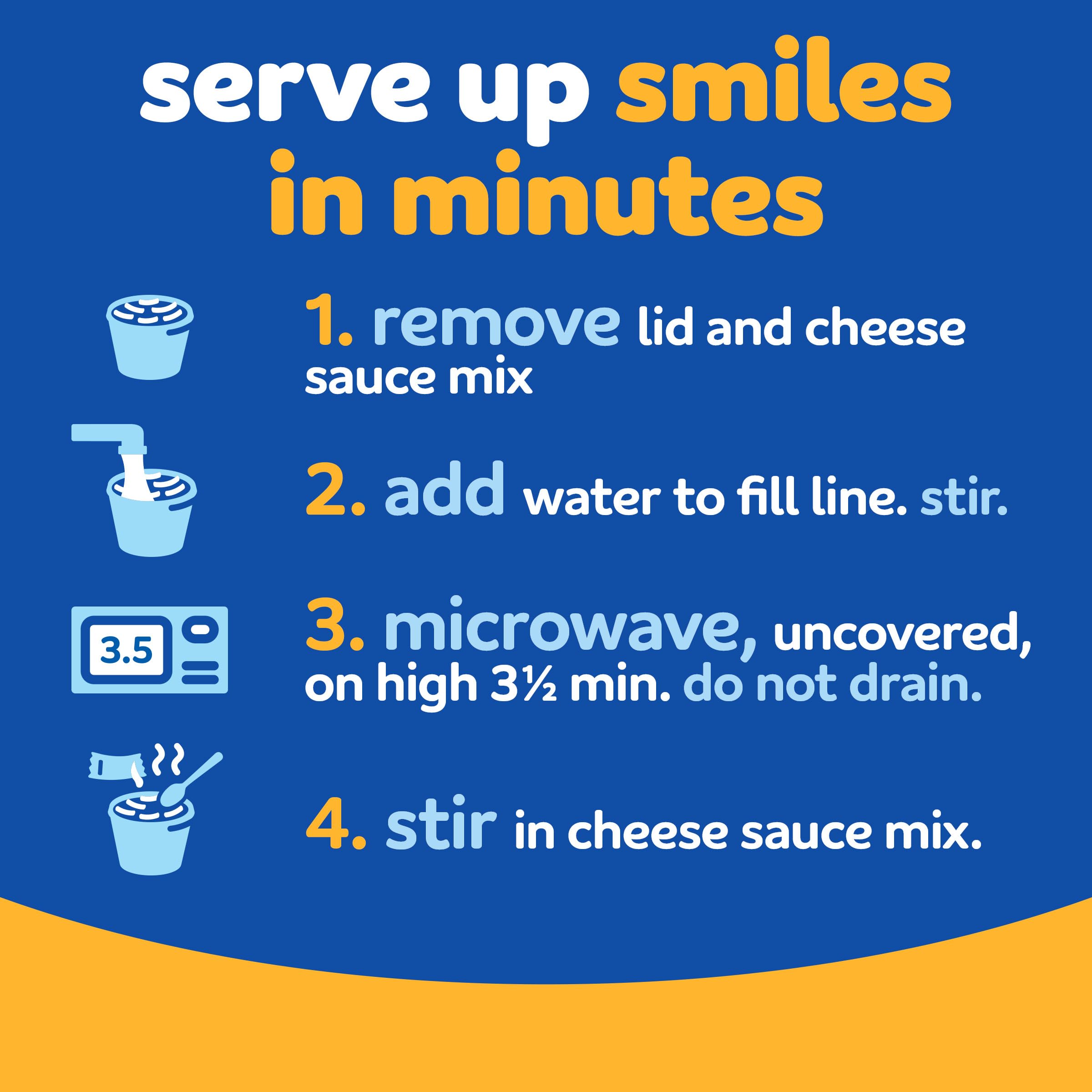 Shelf-stable Kraft Mac & Cheese Big Cups for pantry storage