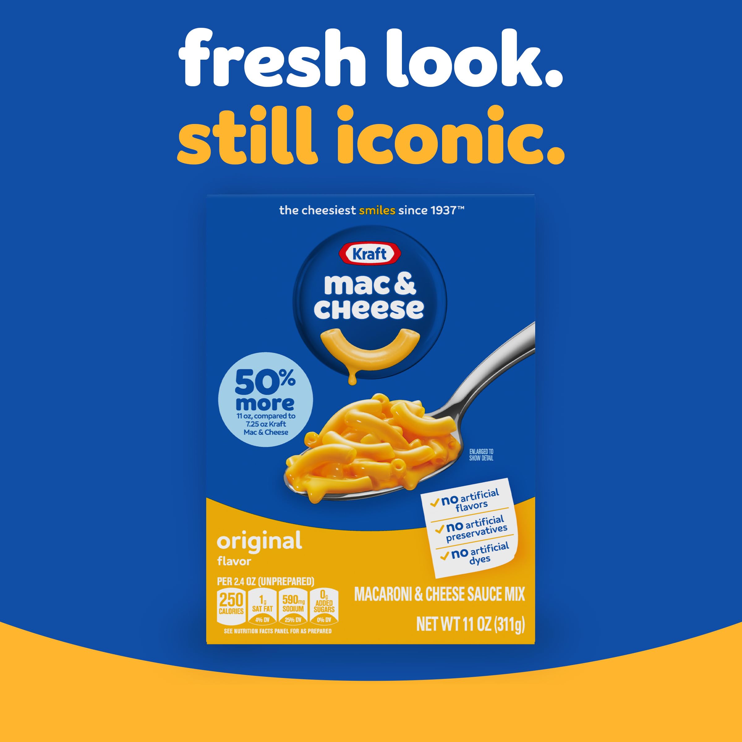 Kraft Mac & Cheese Cooked Bowl Steaming ready for a comforting meal