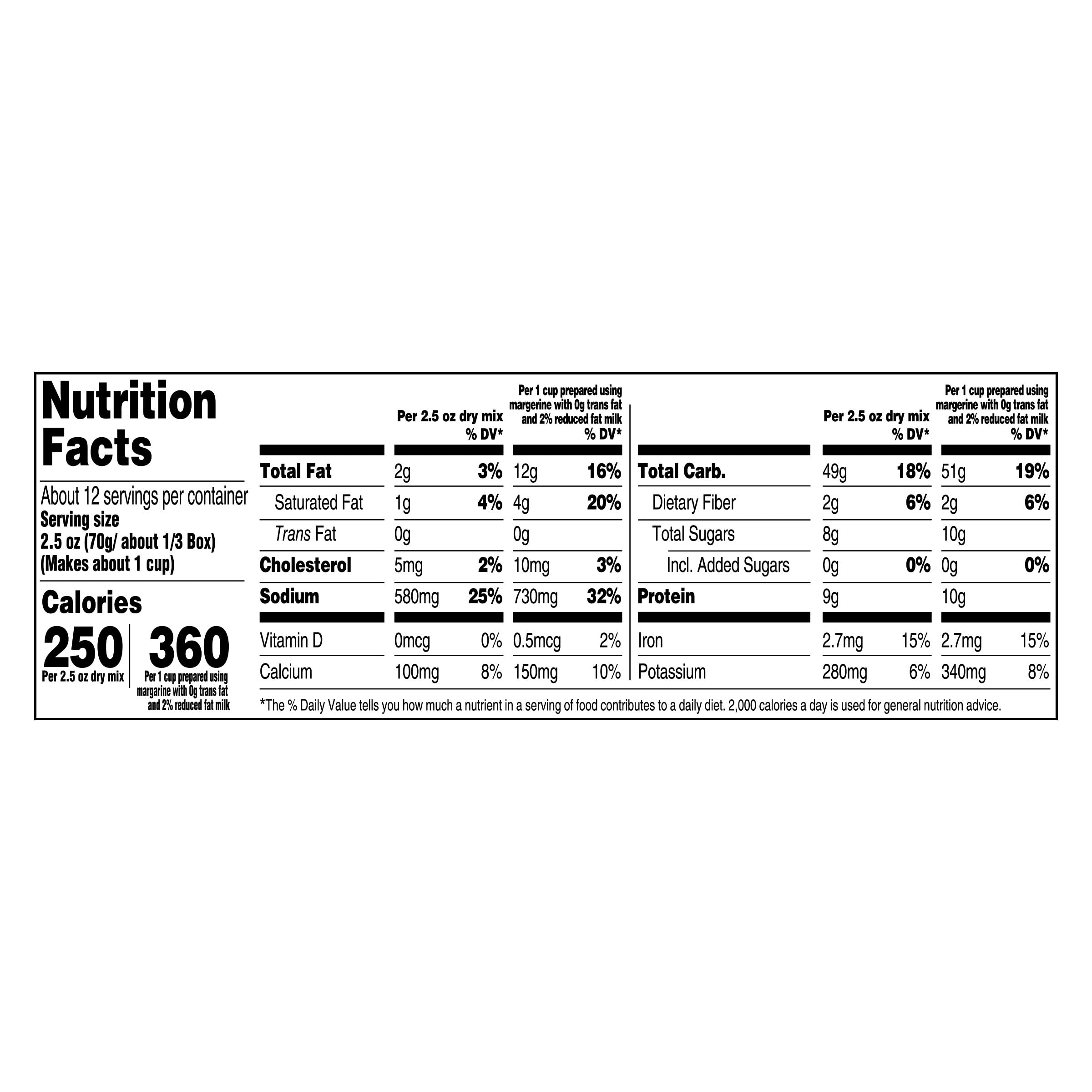Kraft Mac & Cheese four-box pack back label displaying no artificial flavors.