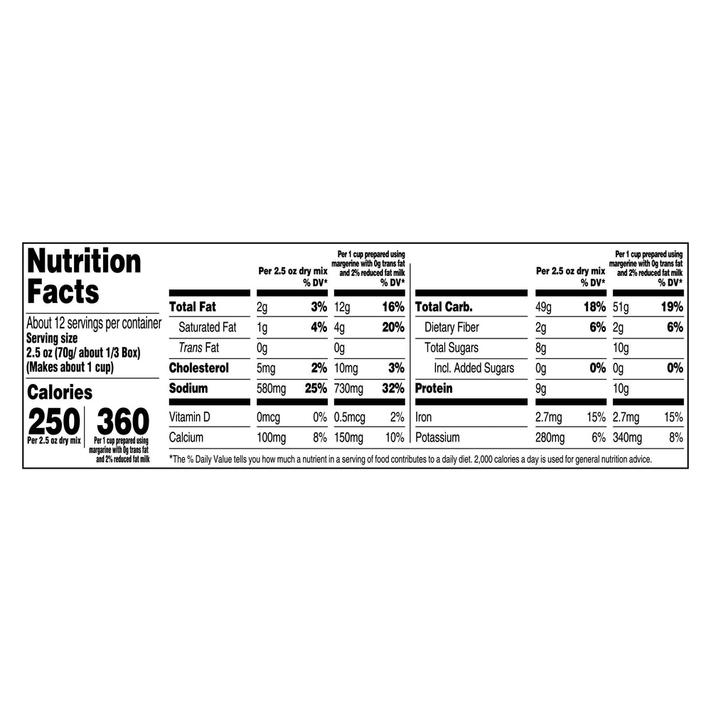Kraft Mac & Cheese four-box pack back label displaying no artificial flavors.
