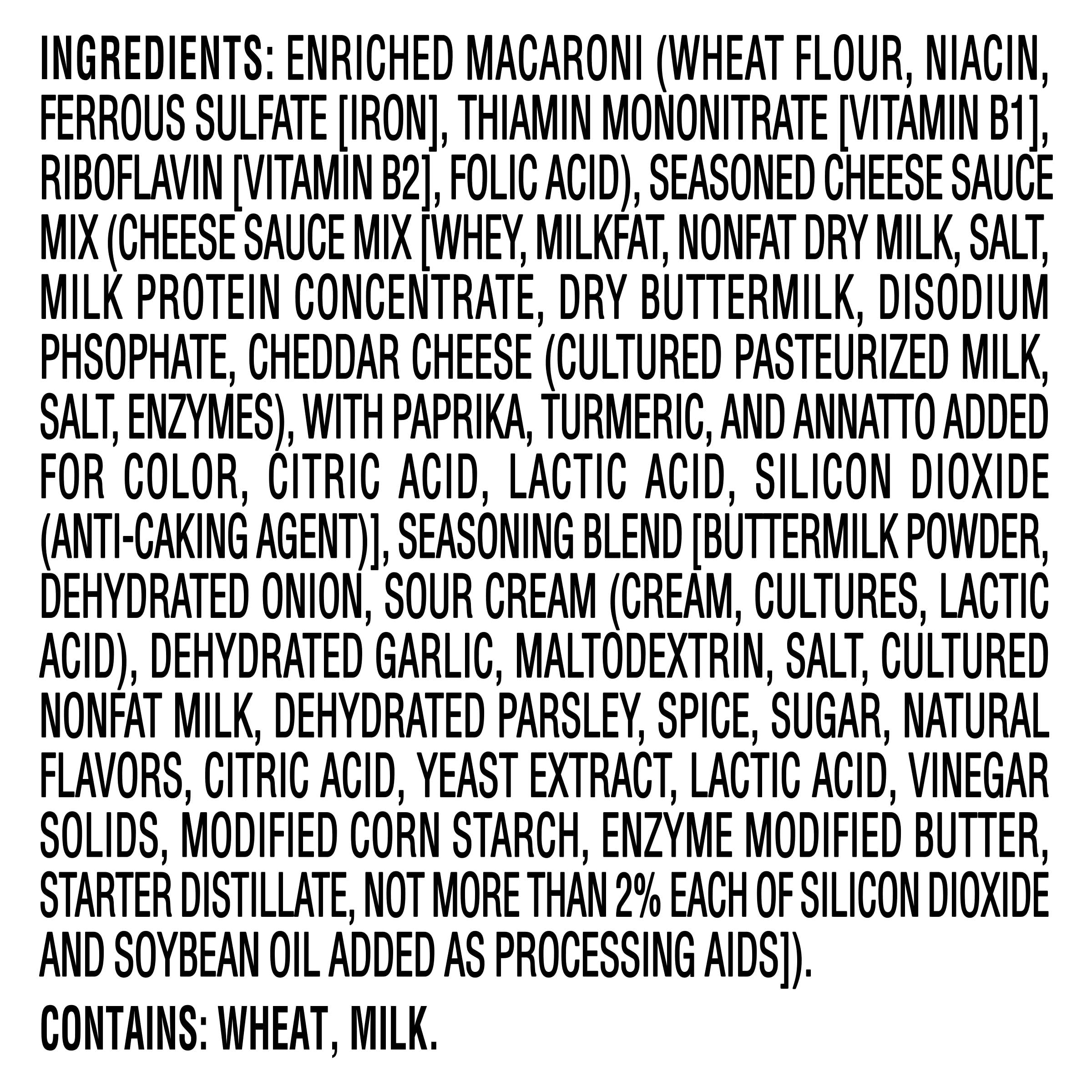 Kraft Mac & Cheese Ranch cheese sauce packet close-up highlighting real flavor