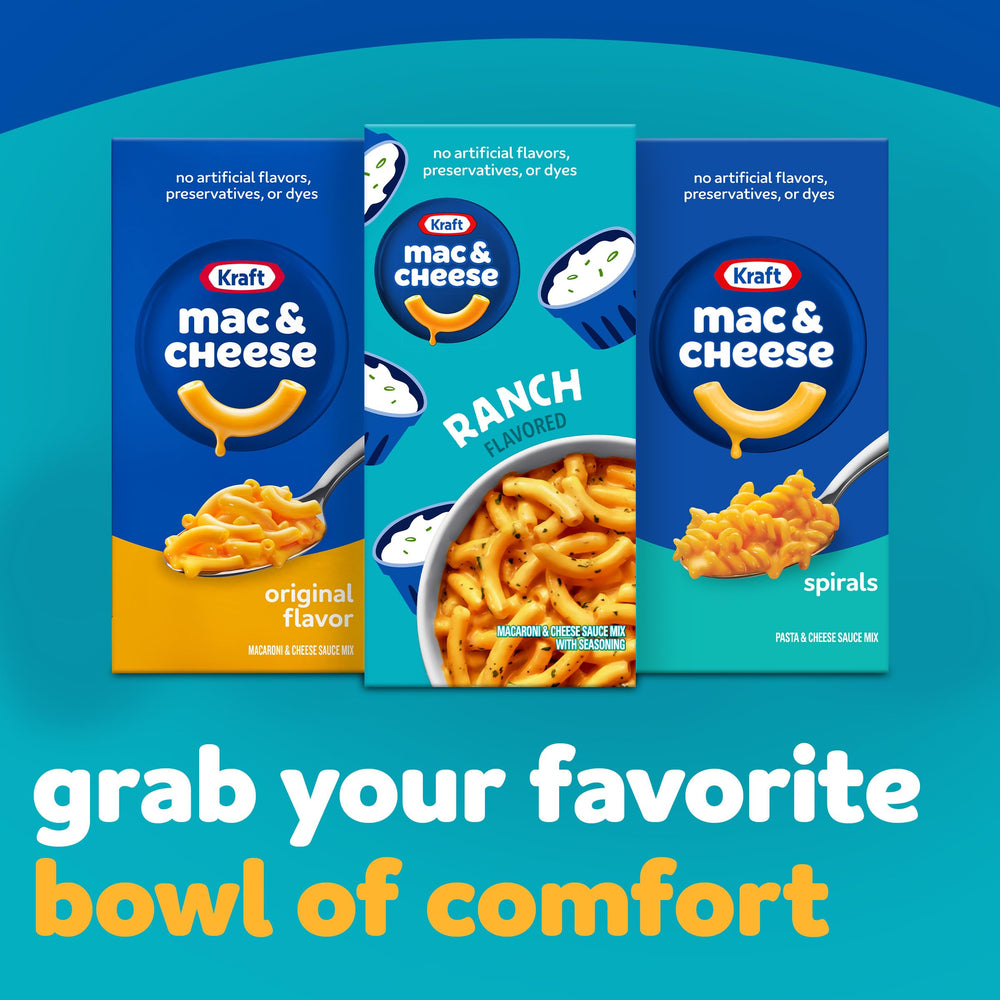 Kraft Mac & Cheese Ranch family dining moment with smiles