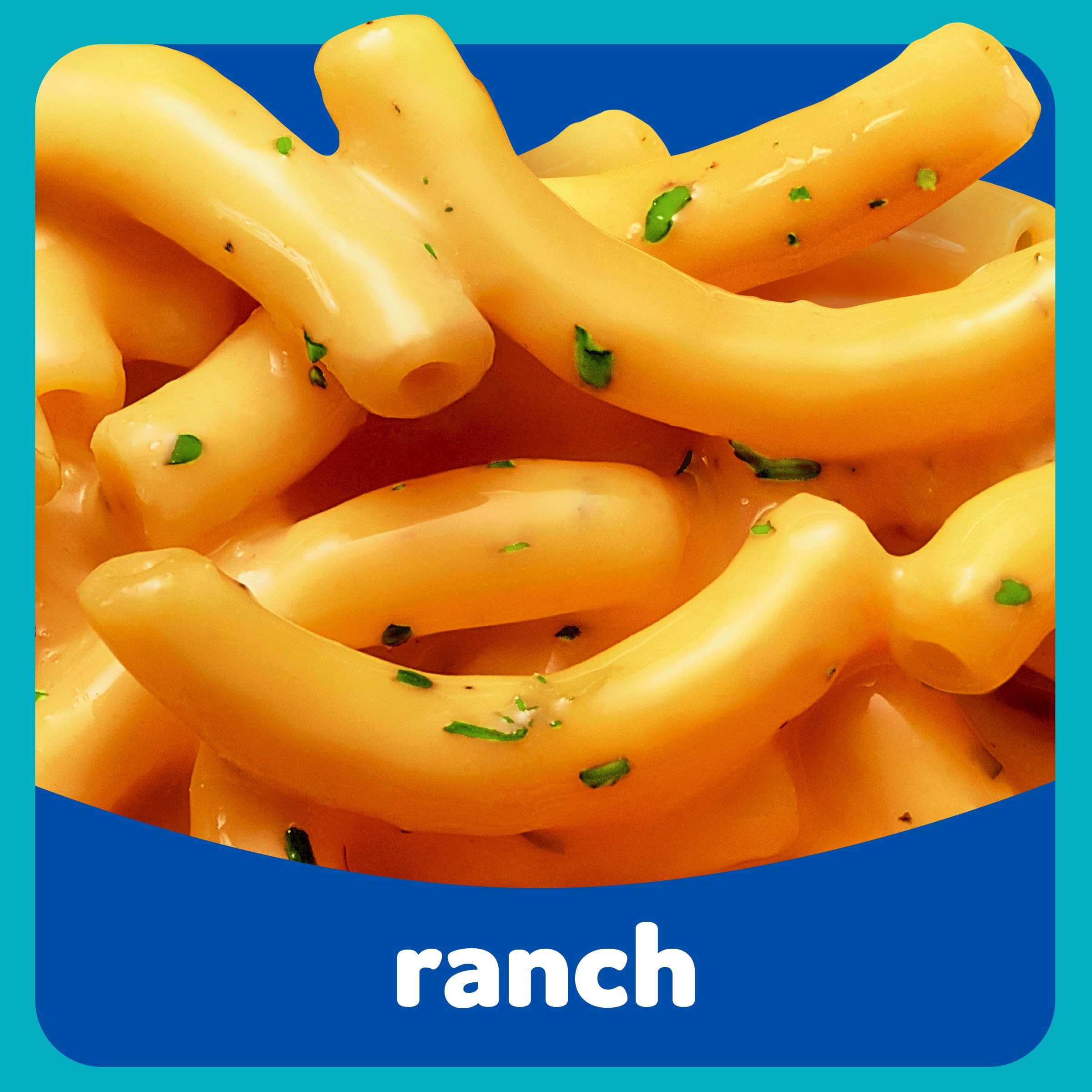 Kraft Mac & Cheese Ranch milk and butter added for rich, homemade feel