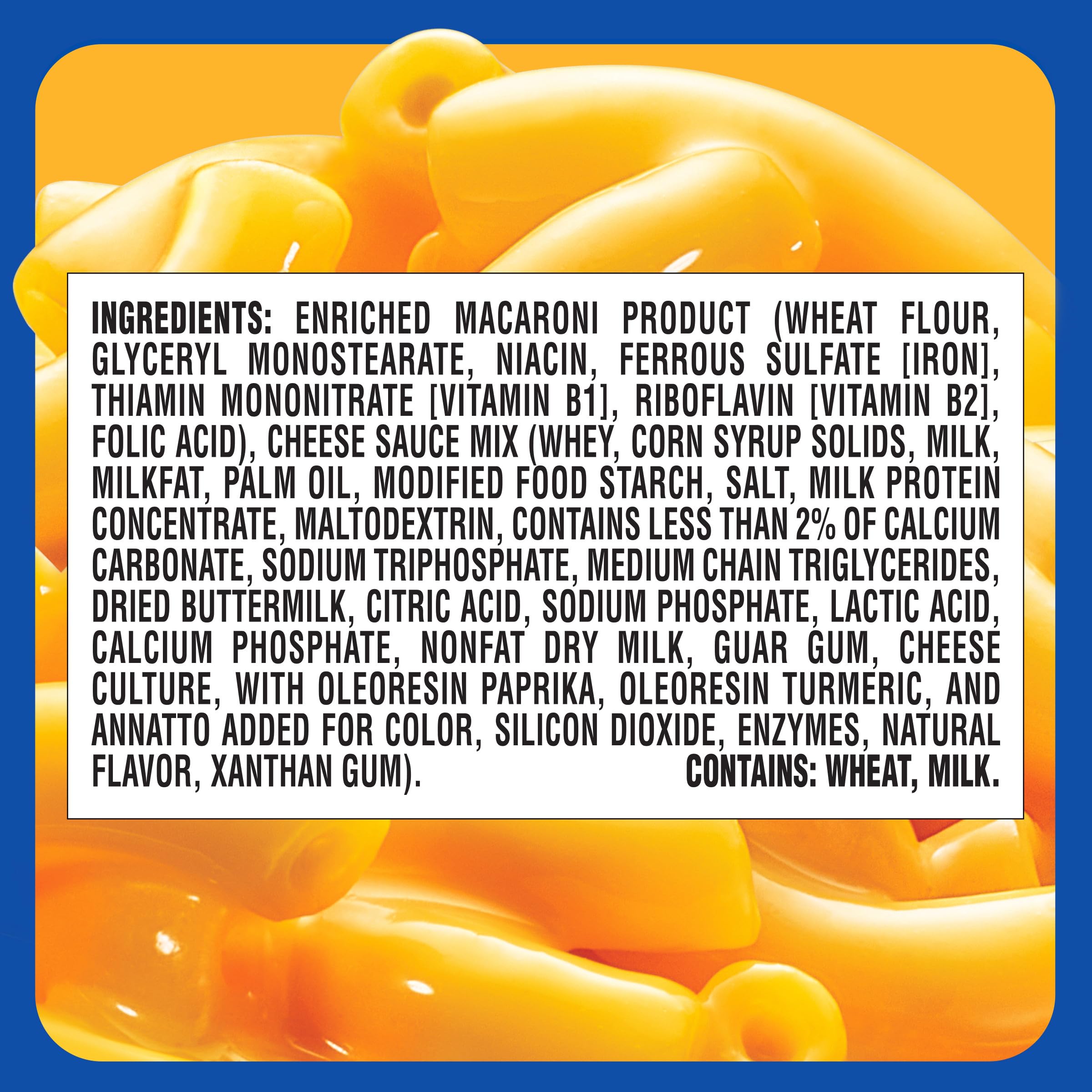 Kraft macaroni pasta portions ideal for single servings