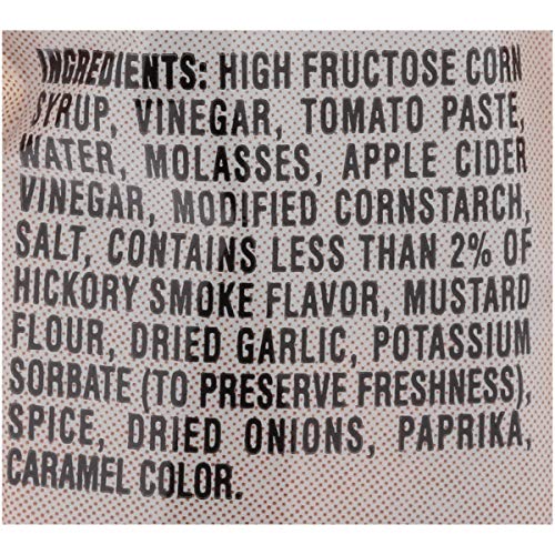 Kraft Original BBQ Sauce packaging display at checkout.