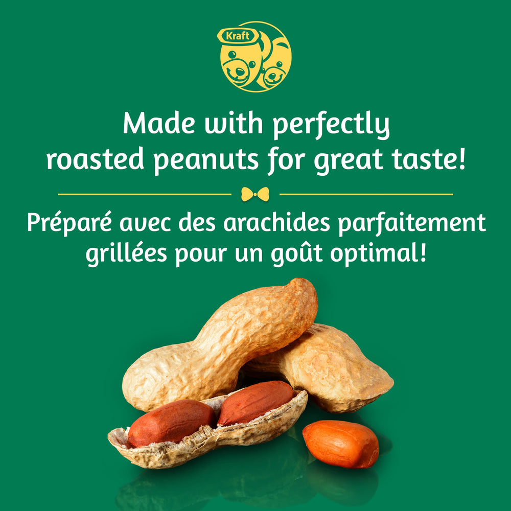 Kraft Peanut Butter Smooth creamy texture emphasizes indulgent spreadability.