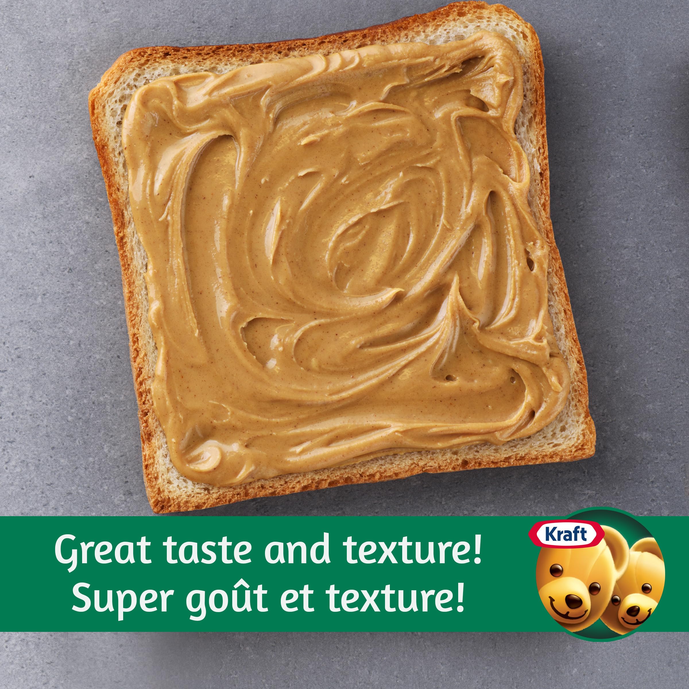 Kraft Peanut Butter Smooth as a sandwich filling for quick, satisfying snacks.