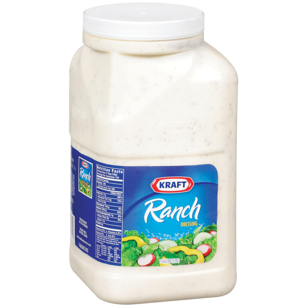 Kraft Ranch dipping sauce for wings and vegetables.