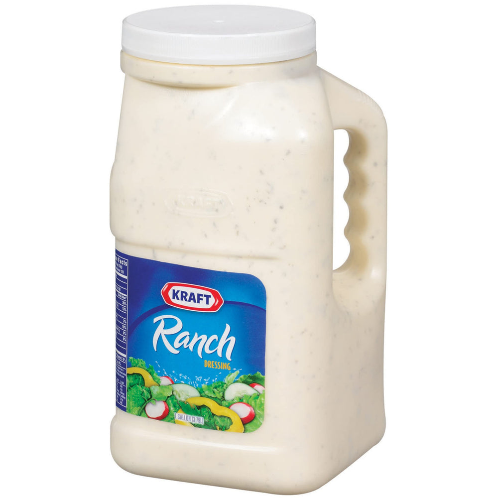 Kraft Ranch packaging with easy-pour cap for convenience.