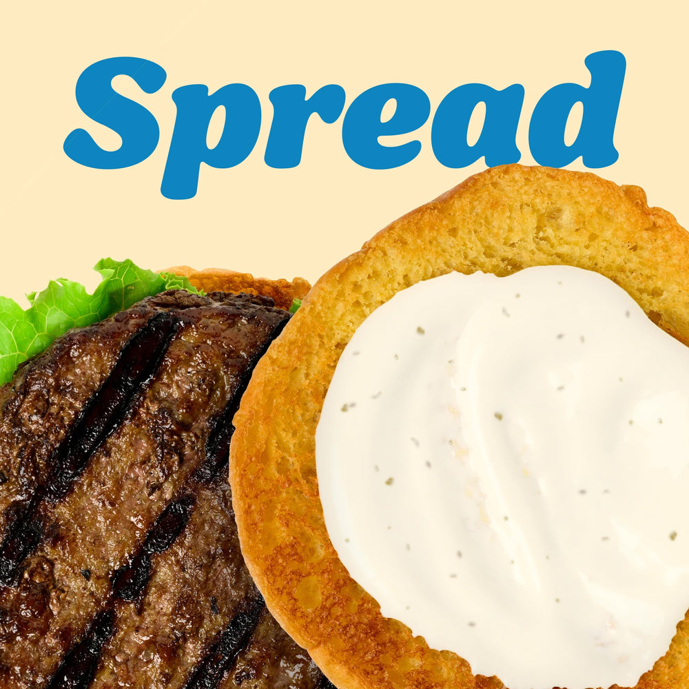Squeezable bottle tip of Kraft Roka Blue Cheese Dressing for precise portions.
