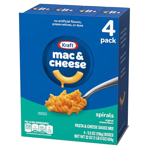 Kraft Spirals original flavor served as a versatile weeknight option