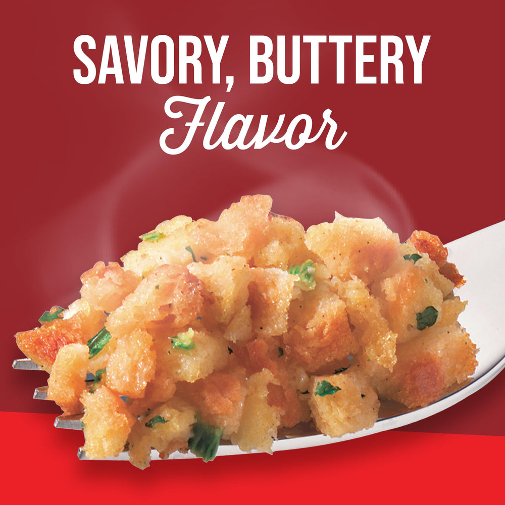 Kraft Stove Top Stuffing fluffy side dish ready to serve