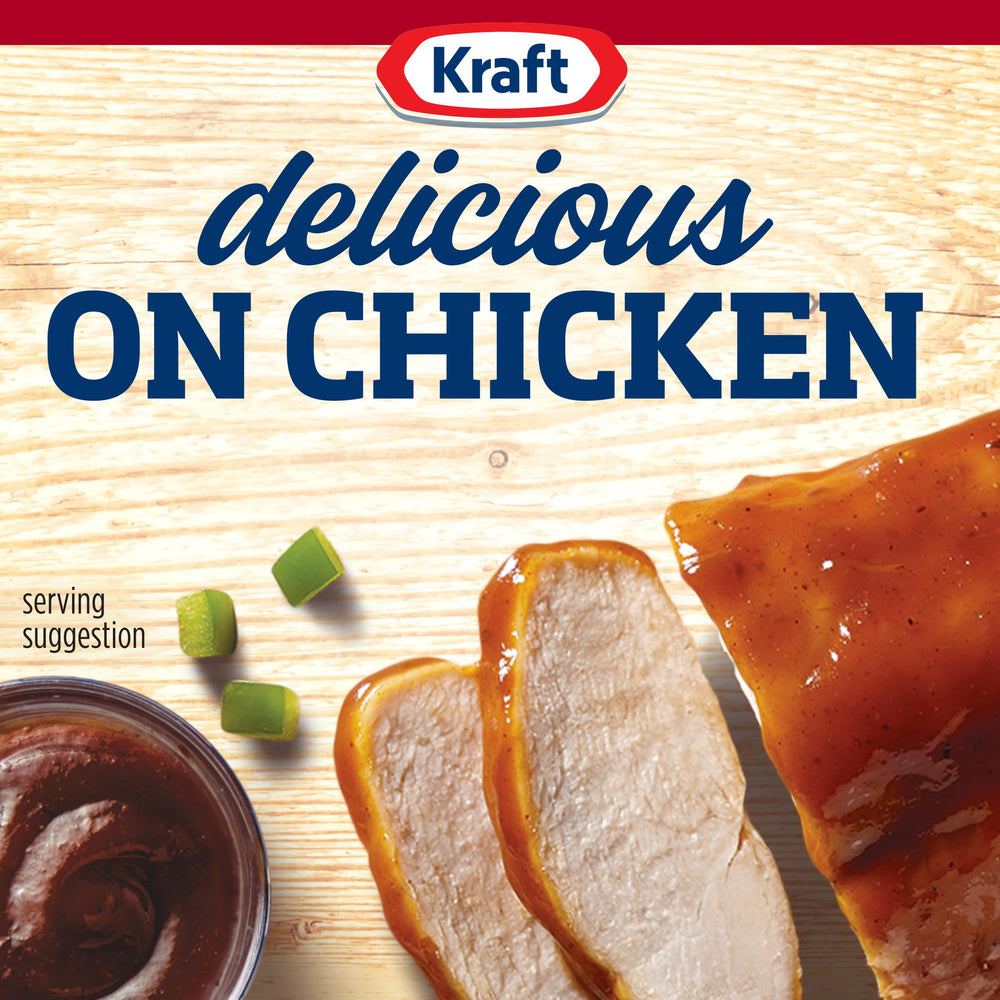Kraft sauce is a perfect marinade for pork chops on the grill.