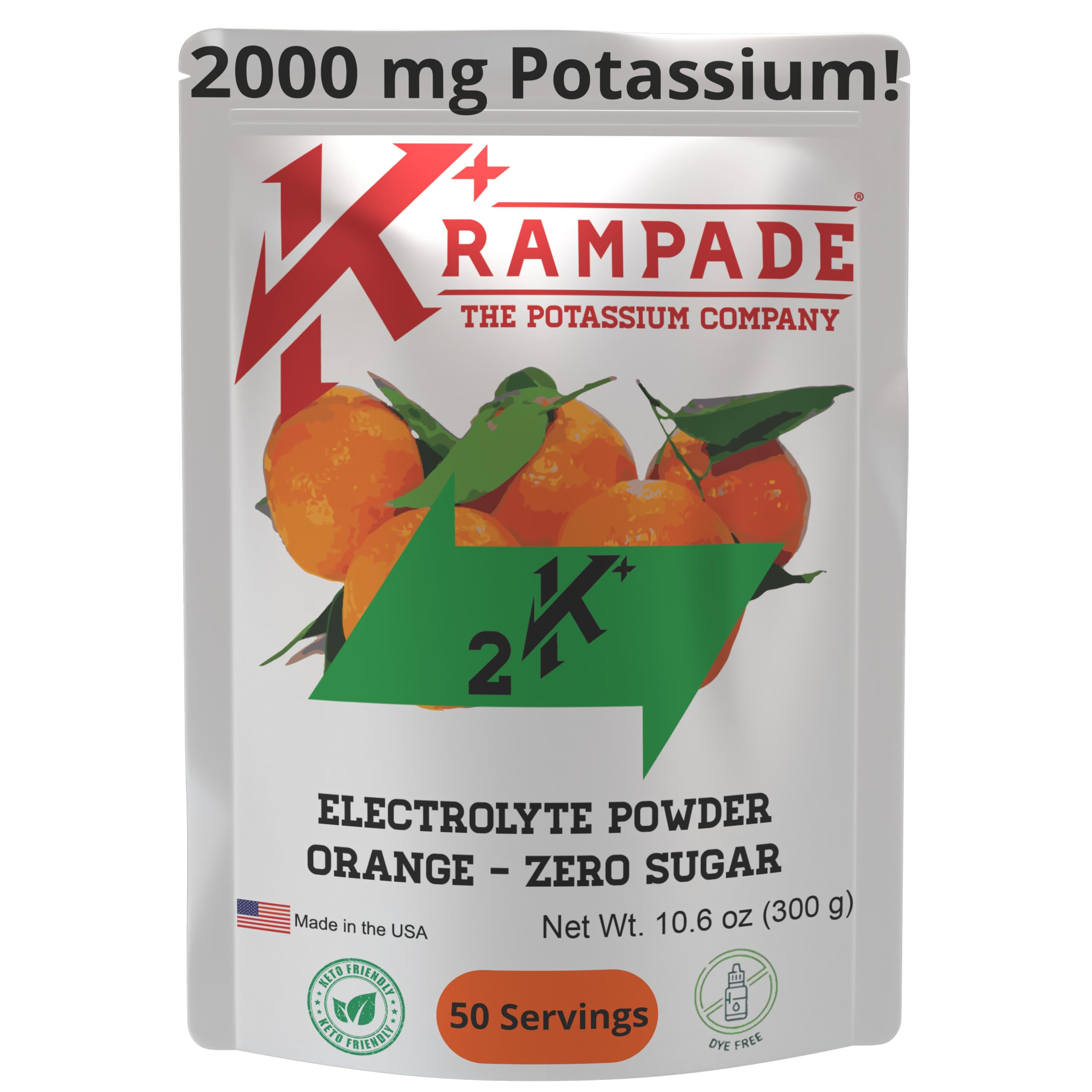 Krampade cramps relief illustration communicates prevention without sugar