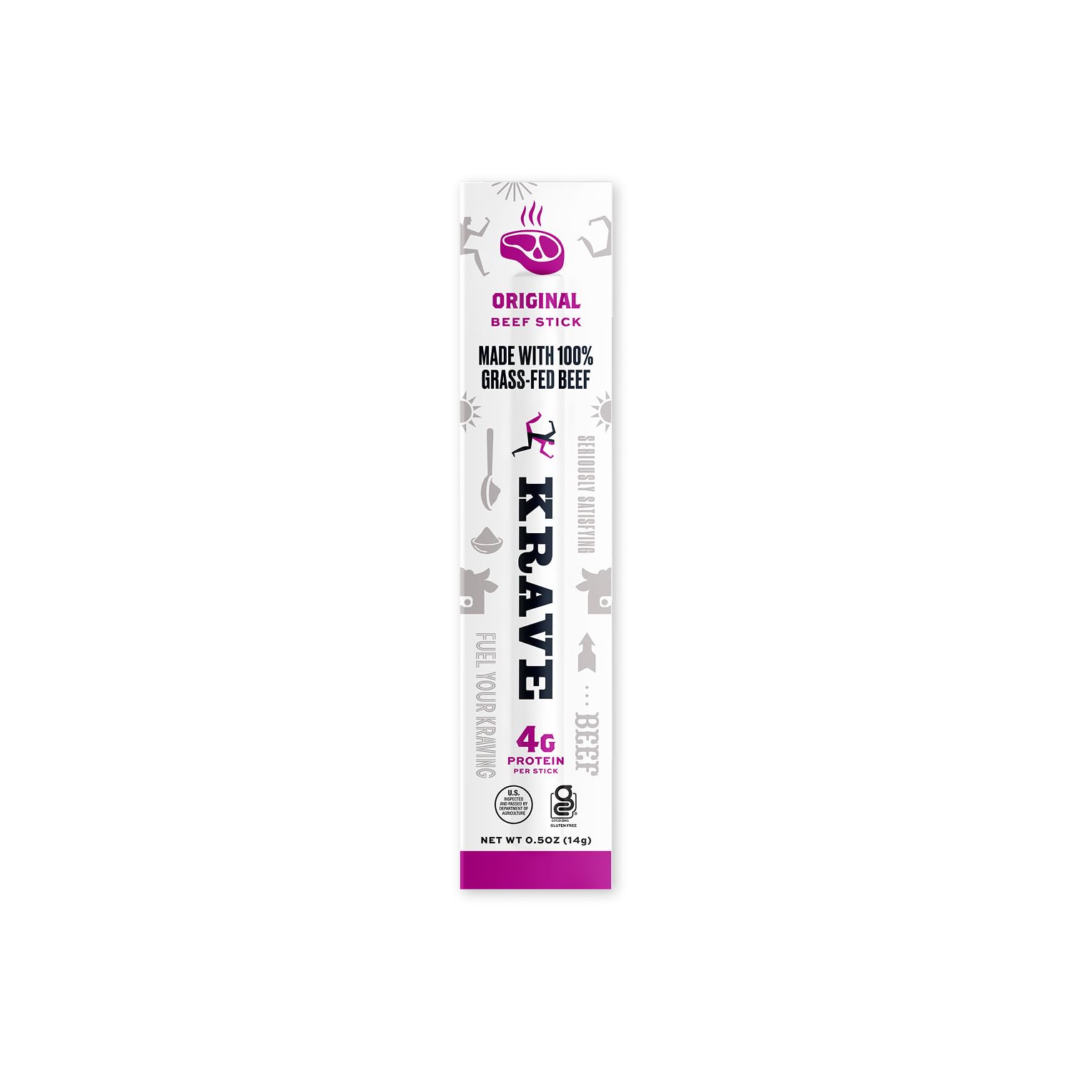 KRAVE Minis are a keto-friendly, convenient post-workout snack.