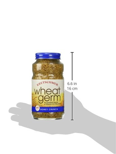 Kretschmer Wheat Germ Honey Crunch in a fruit bowl for a crunchy morning treat