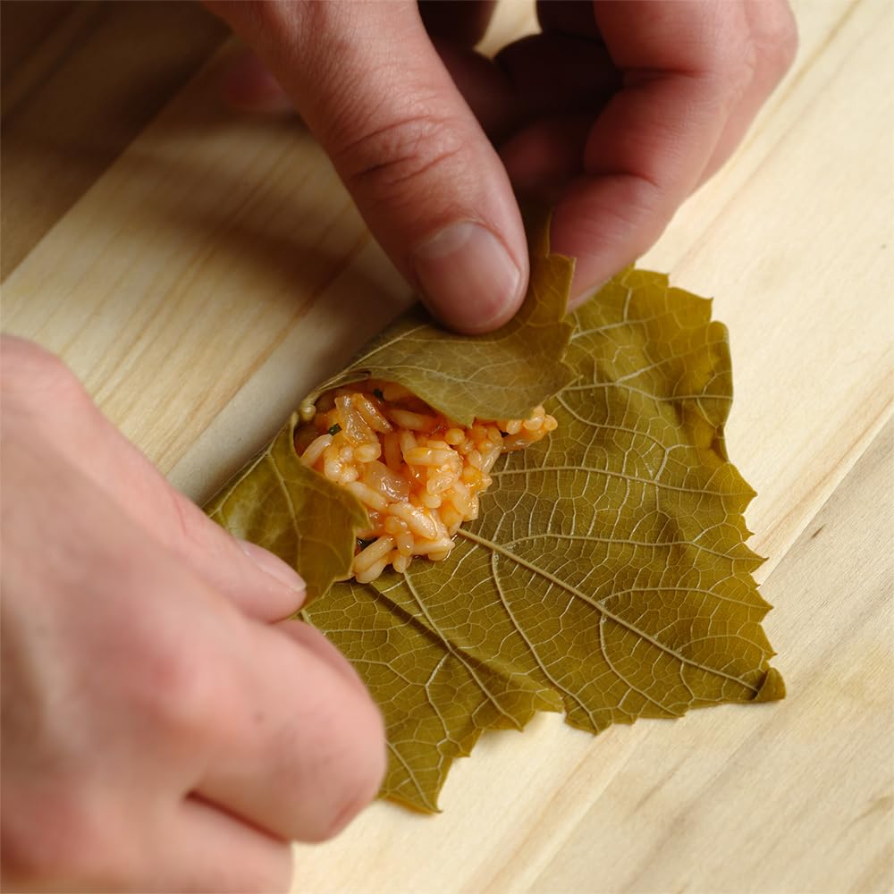 Krinos grape leaves jar label notes Vermont GMO law compliance