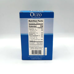 Close-up of Krinos Ouzo Candy with licorice flavor, perfect for snacking