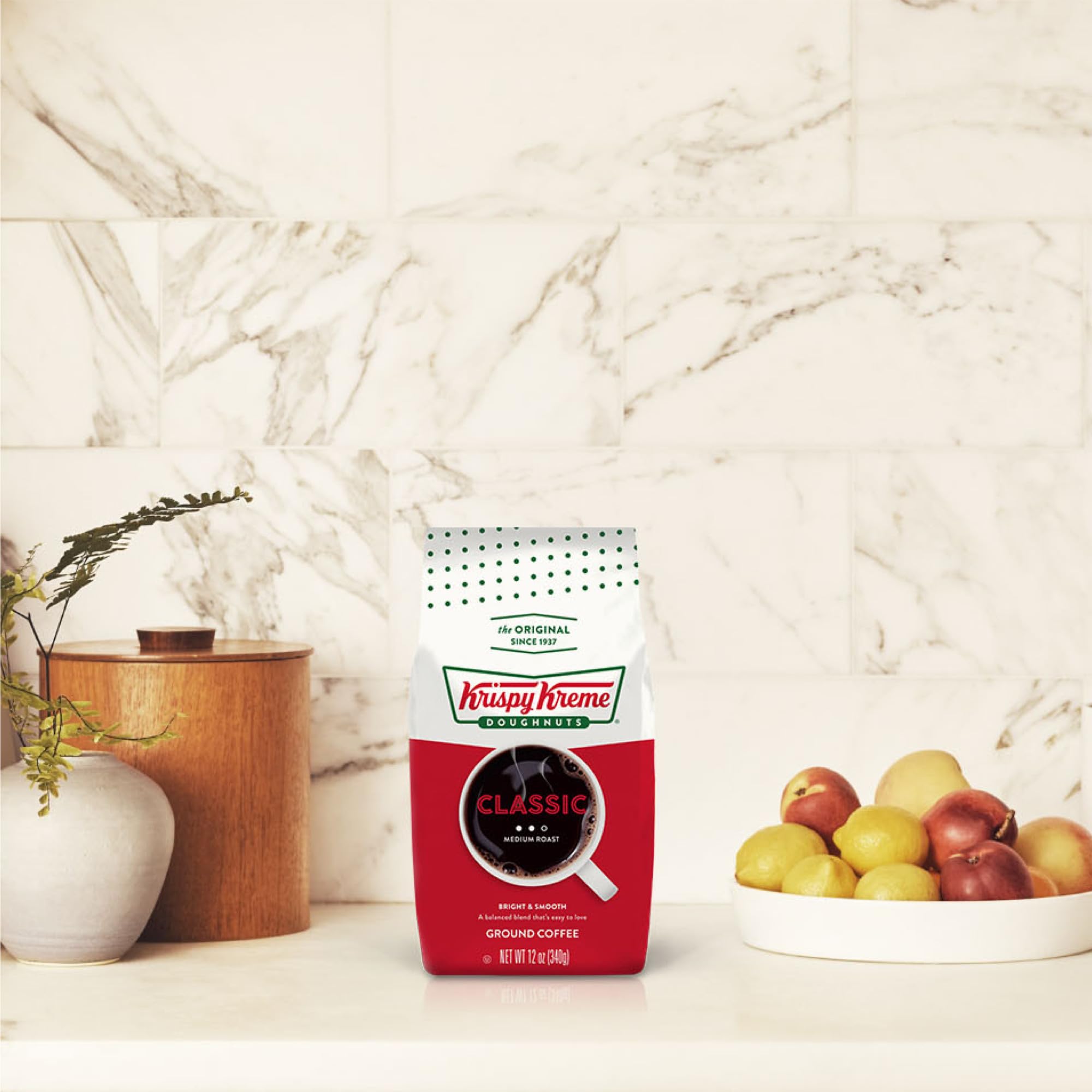 Krispy Kreme Classic coffee with doughnuts pairing for a sweet ritual
