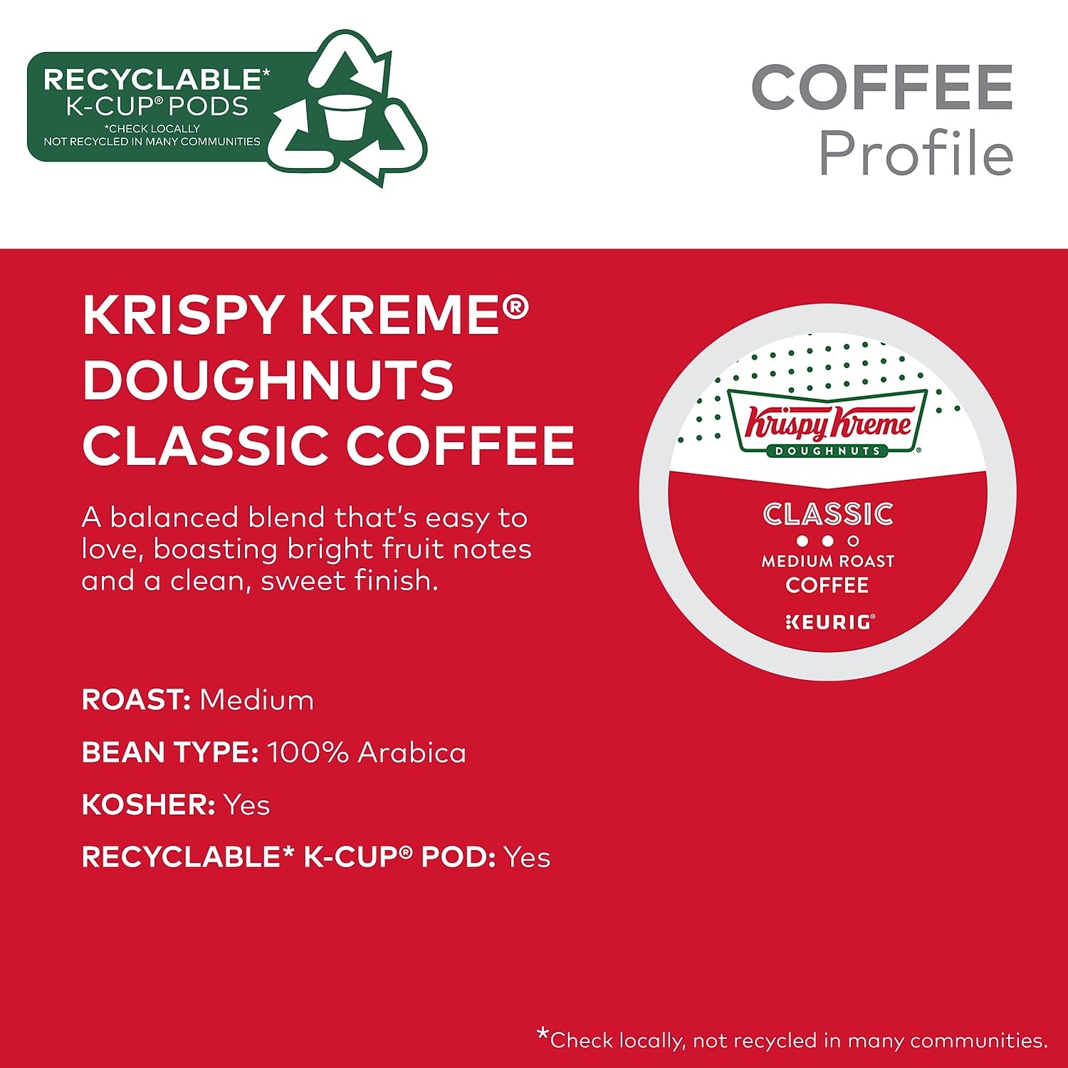 Krispy Kreme Classic morning ritual with aroma.