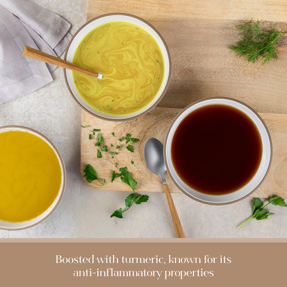 KROMA 24K Beef Bone Broth Powder travel-ready jar on the go