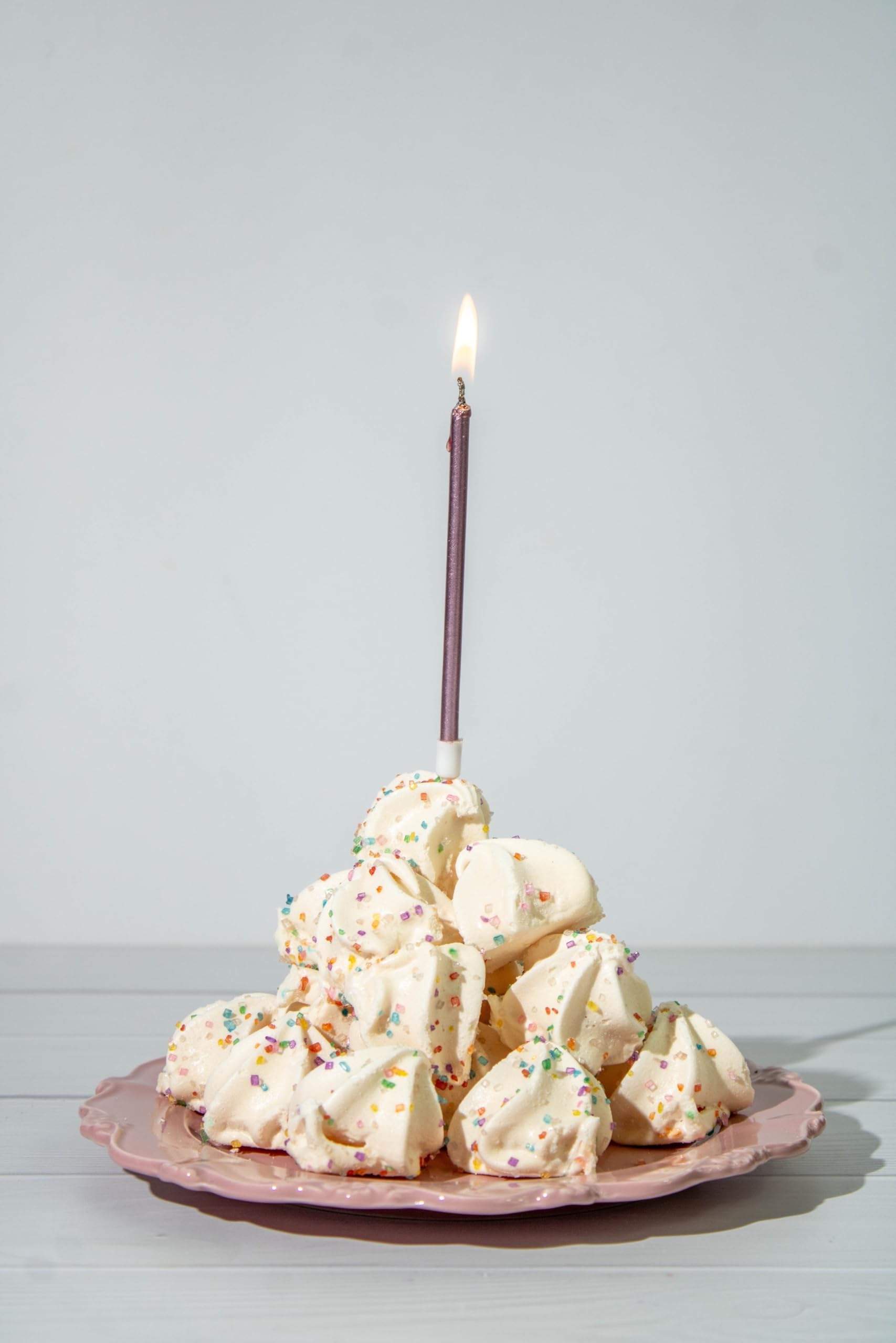 Krunchy Melts variety flavors display, birthday cake among many available