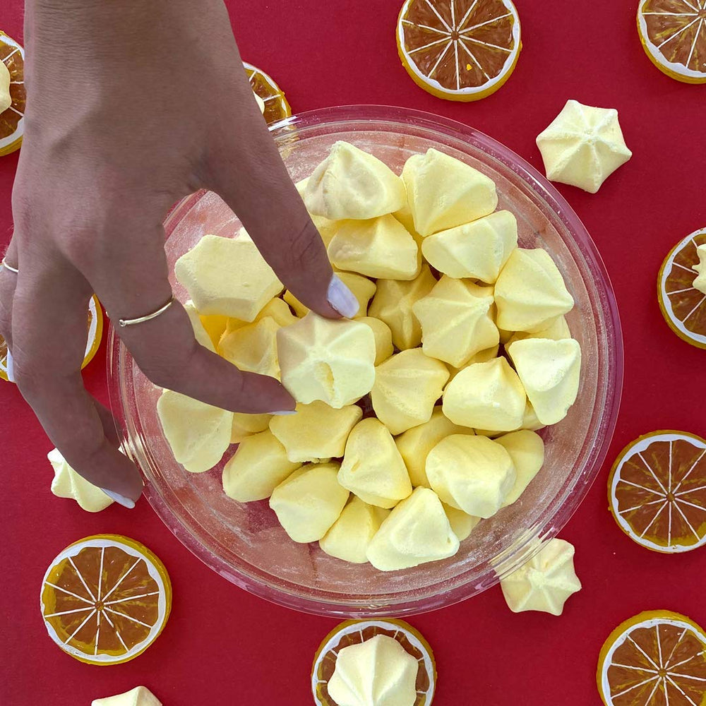 Krunchy Melts snack bowl ready for on-demand cravings.