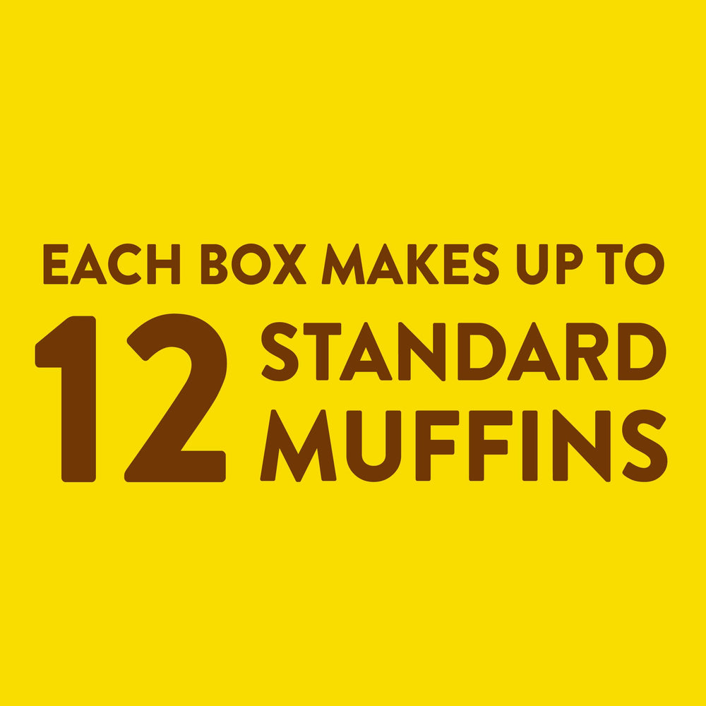 Krusteaz 12-pack box display for bulk baking at home.