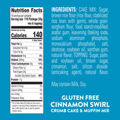 Krusteaz eight-box pack on shelf for convenient pantry stock